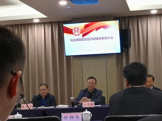 全國人大代表、方大集團(tuán)董事長(zhǎng)熊建明參加司法保障民營經(jīng)濟(jì)健康發(fā)展座談會(huì)